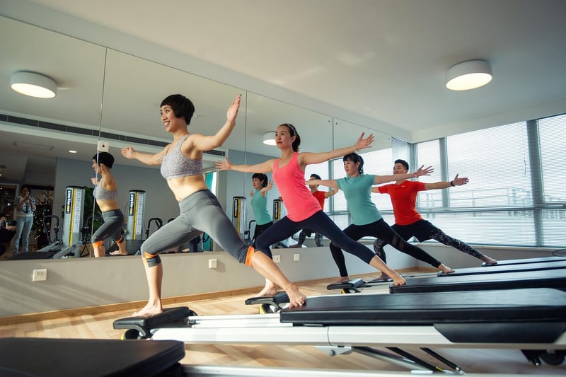 Pilates woman